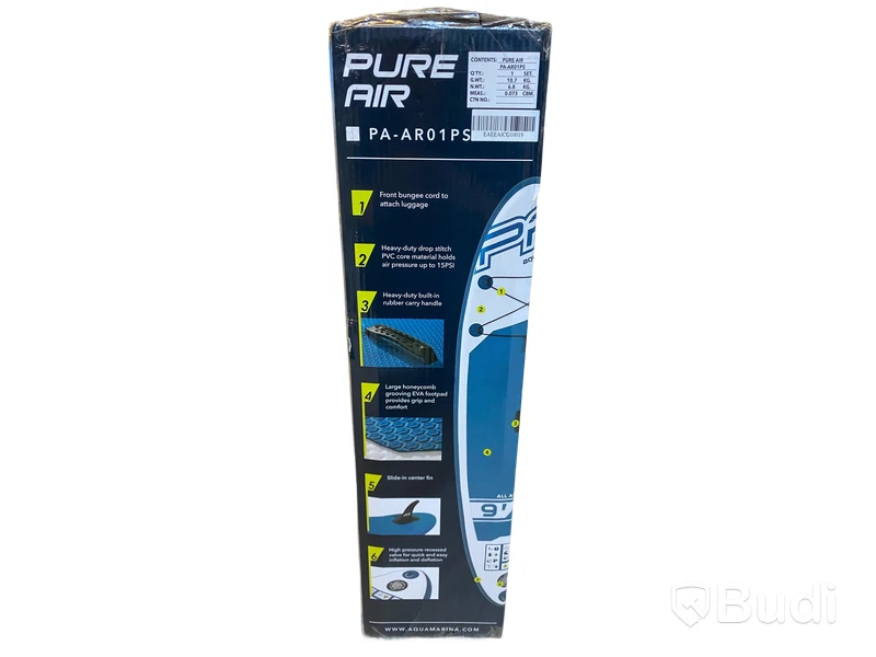 SUP-bräda Pure Air, Aqua Marina, 2,85m