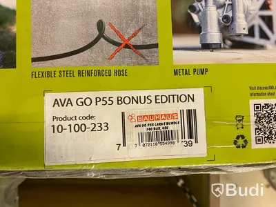 HÖGTRYCKSTVÄTT AVA GO P55, LARGE BUNDLE + BONUS TILLBEHÖR