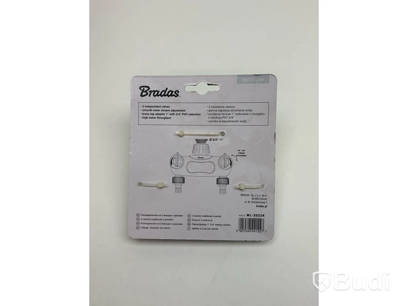 Parti med trädgårdstillbehör Bradas, White line Garden care