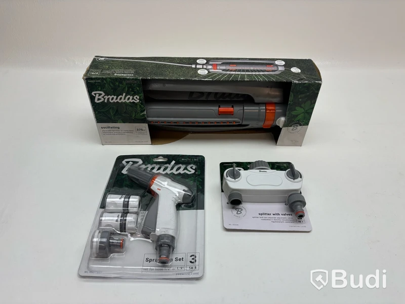 Parti med trädgårdstillbehör Bradas, White line Garden care