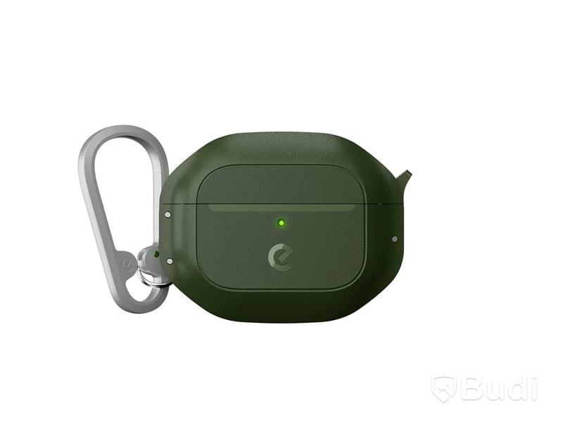 2 st. AirPods-fodral Keybudz, waterproof forest green