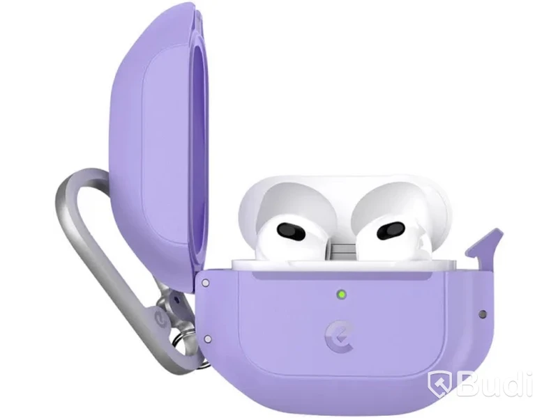 2 st. AirPods-fodral Keybudz, waterproof wild lavender