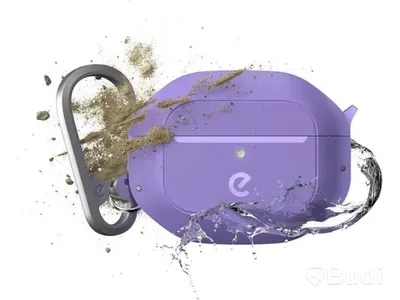 2 st. AirPods-fodral Keybudz, waterproof wild lavender