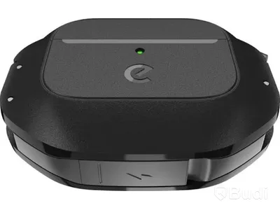 2 st. AirPods-fodral Keybudz, waterproof carbon black