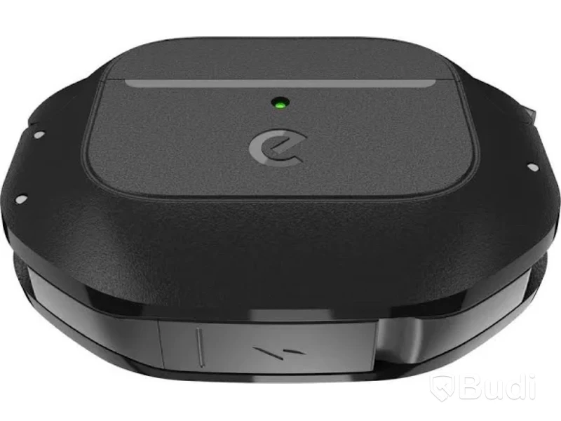 2 st. AirPods-fodral Keybudz, waterproof carbon black