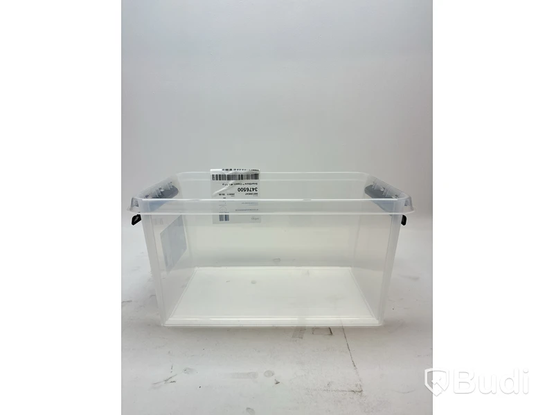9 st Förvaringslådor Smart Store Classic, 46 liter