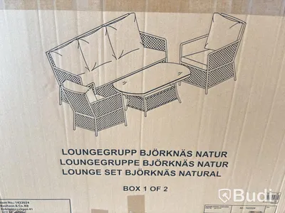 (NEW) Sunfun Sofa, Björknäs, Natural