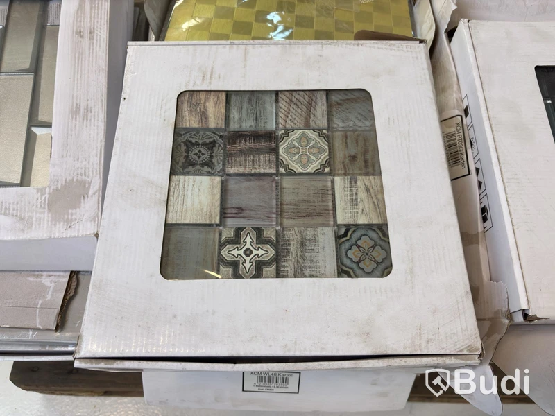 (NEW) Lot of assorted tiles, various types and brands