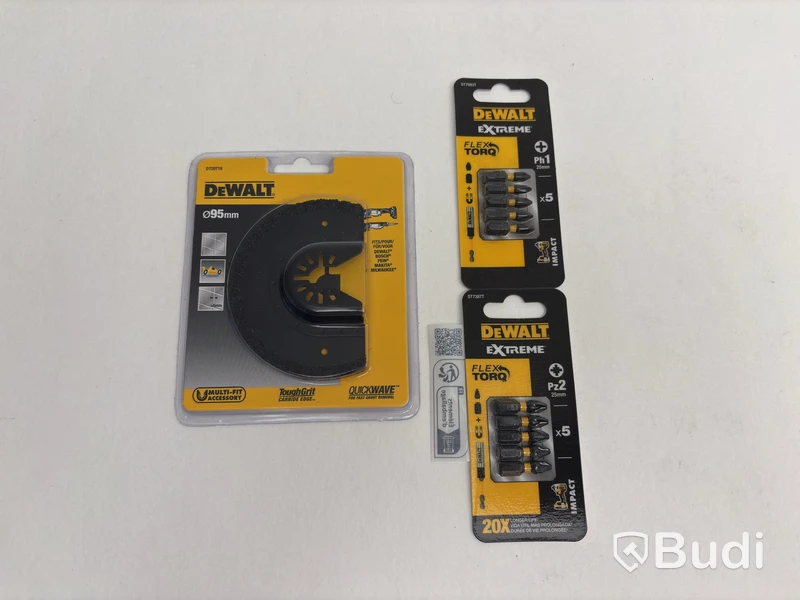 Parti med redskap Dewalt
