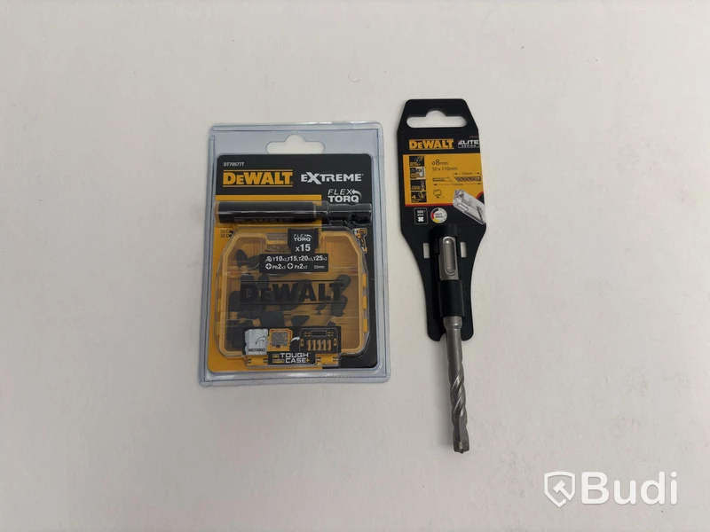 Parti med redskap Dewalt