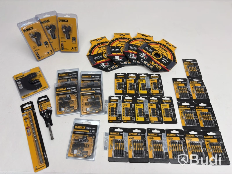 Parti med redskap Dewalt