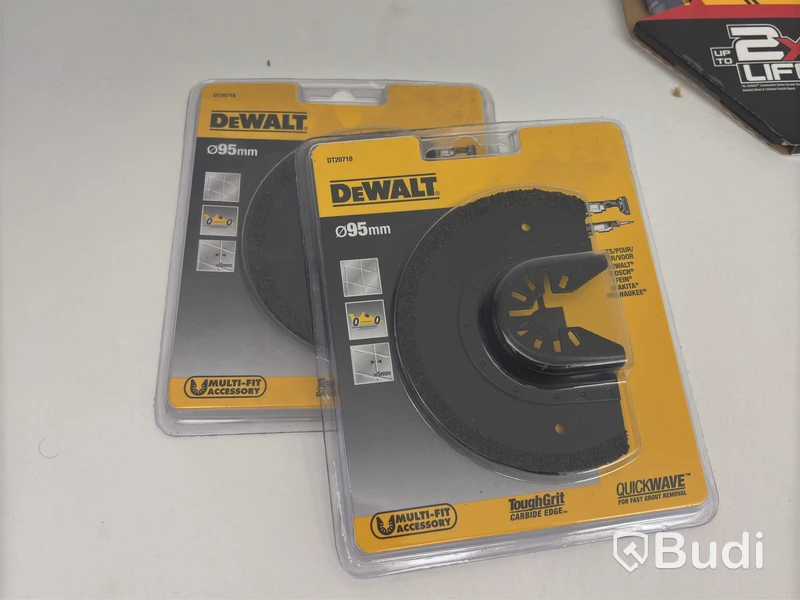 Parti med redskap Dewalt
