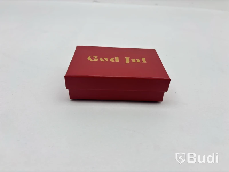60 st. PRESENTBOX Godjul, 75X105X32MM RÖD