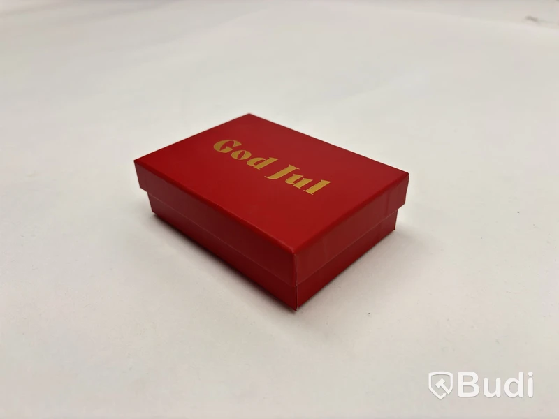 60 st. PRESENTBOX Godjul, 75X105X32MM RÖD
