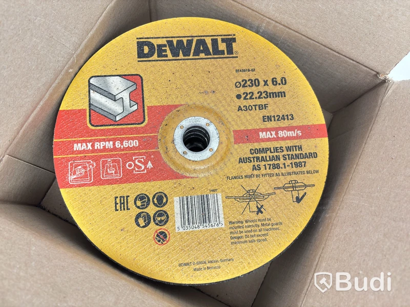 18 st. Slipskivor Dewalt, DT43919