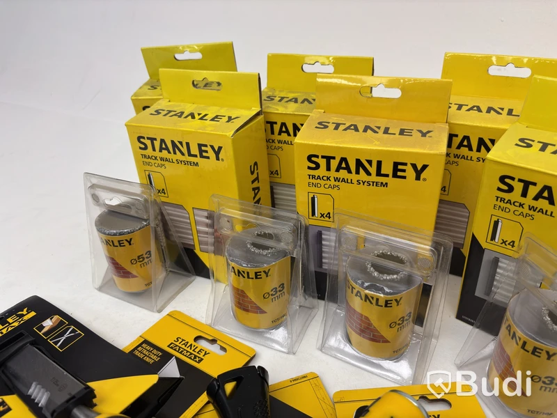 Parti med verktyg och tillbehör Stanley