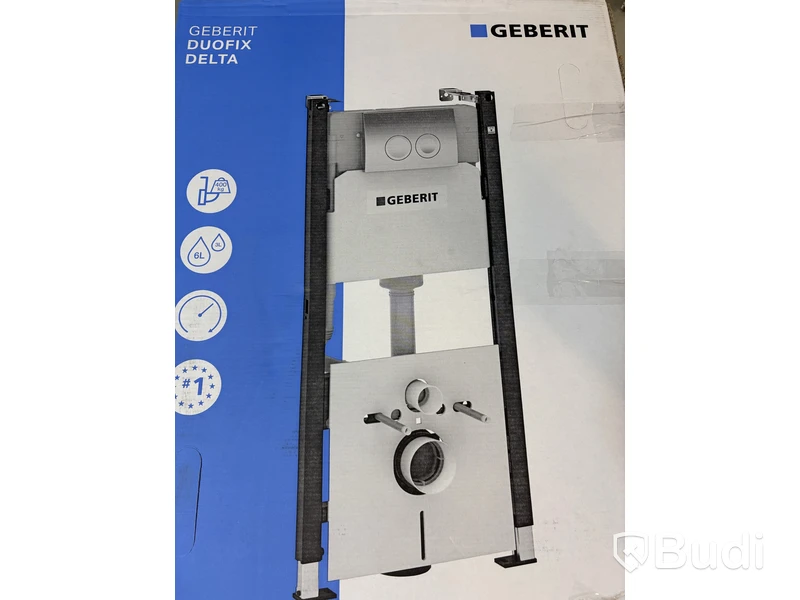 (NEW) Geberit Duofix Delta Toilet Package