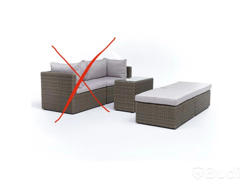 2 st. Sittpuffar och bord Sunfun, Öregrund Natur