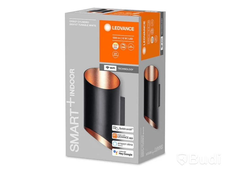 LED Vägglampa Ledvance, Orbis cylindro, smart +