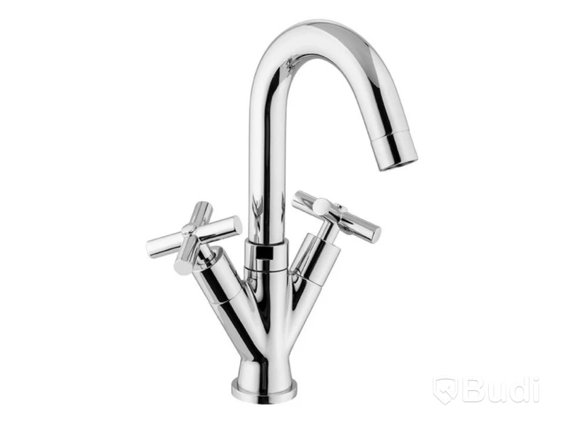 Tvättställsblandare Camargue, Stockholm-100, krom