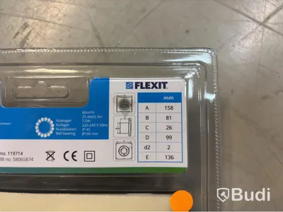Badrumsfläkt Flexit, Silent Eco 100