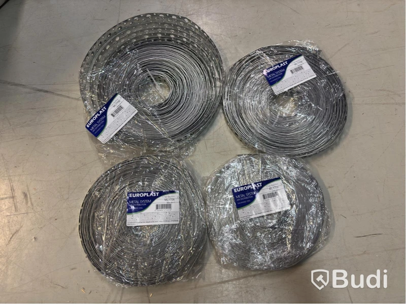 4 st. Rullar med montageband Europlast, metal system air distribution, ML1706