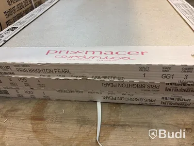 3 st. Förpackningar Klinker Prissmacer, Brighton pearl 60x60cm