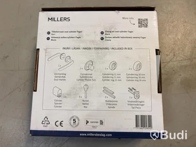 Behörssats Miller, Fager, oval cylinder