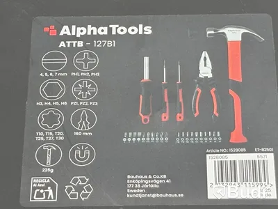 Lot of Alpha Tools tool sets