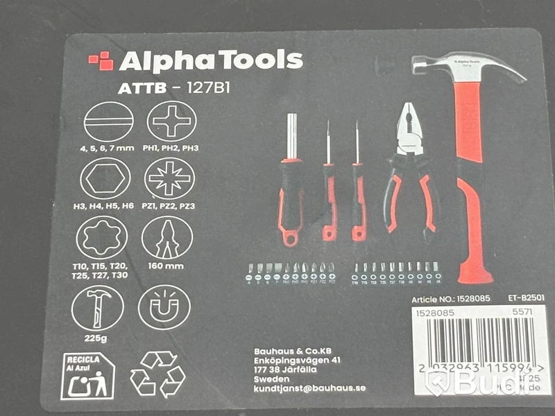 Lot of Alpha Tools tool sets