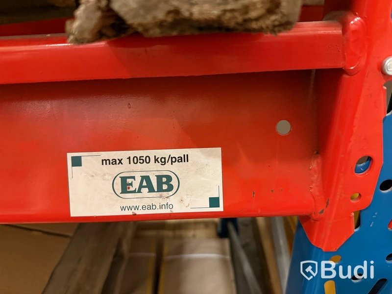EAB Pallställage, 7 st gavlar, 30 st bärbalkar