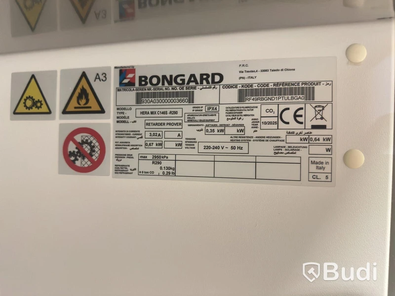 Jässkåp Bongard Hera Mix C146S-R290