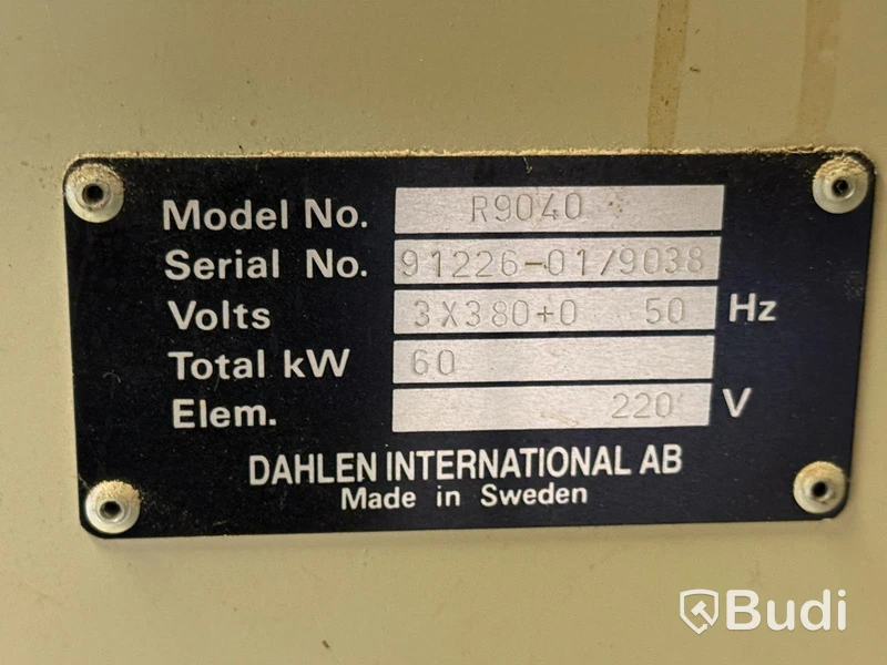 Rotationsugn Dahlen R9040