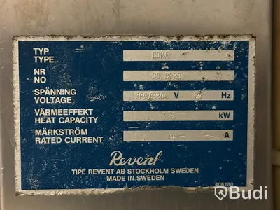 Jässkåp Revent E5MA | 5 kW