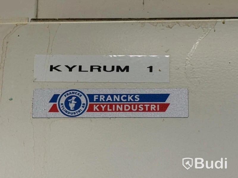 Fristående dubbelt kylrum Francks | 453x217x278 cm