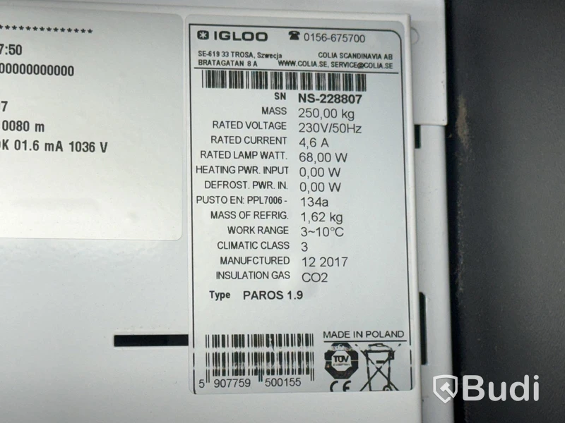 Displaykyldisk Igloo Paros 1.9 | 2017