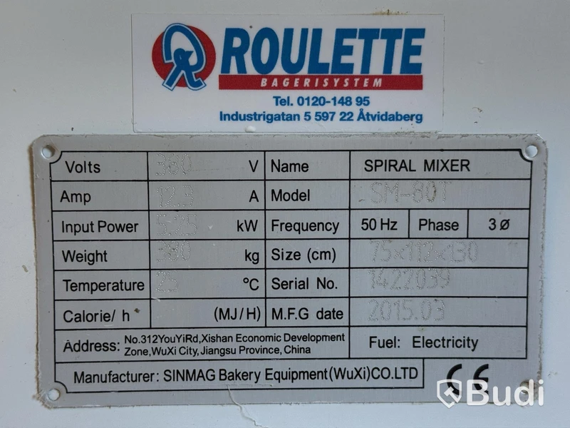 Degblandare Roulette SM-80T | 2015