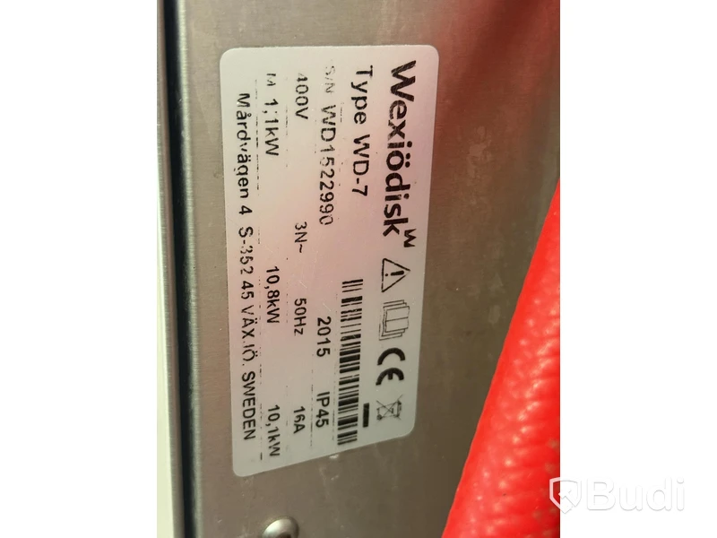 Backdiskmaskin Wexiödisk WD-7 | 2015