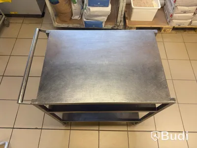 Rostfri rullvagn | 80x50x89 cm