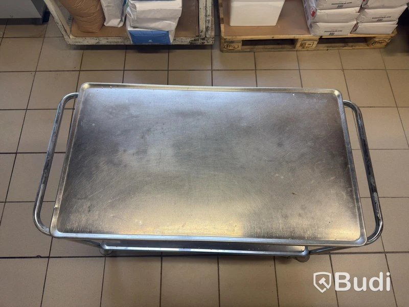 Rostfri vagn | 94x55x77 cm