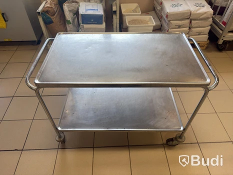 Rostfri vagn | 94x55x77 cm