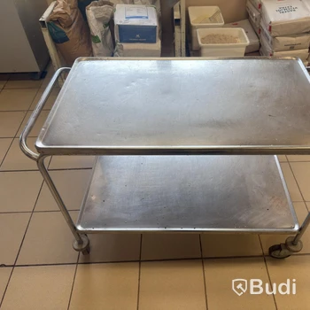 Rostfri vagn | 94x55x77 cm
