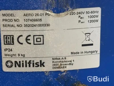 Dammsugare Nilfisk AERO 26-01 PC