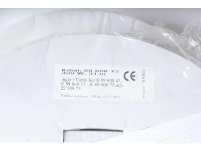 1x Cable kit 37 m, 1x cable kit 43, 4x cable kit 73 m, spiralslang 2,5 + div.