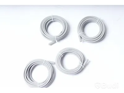 1x Cable kit 37 m, 1x cable kit 43, 4x cable kit 73 m, spiralslang 2,5 + div.