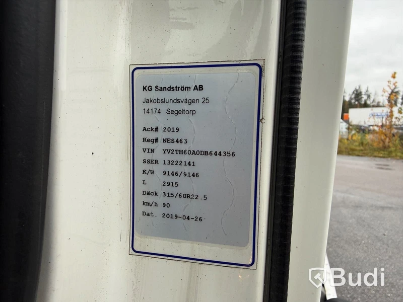 Kranväxlare Volvo FL 4x2 -2013 | Palfinger PK 120002-EH | Palift