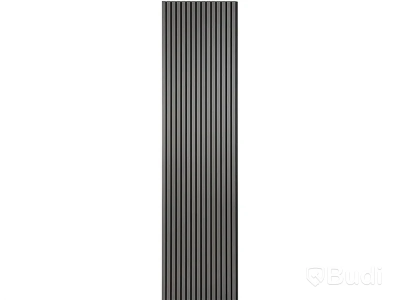 6 st. Akustikpanel ECON-panel 2400x600 mm, grå ek/svart