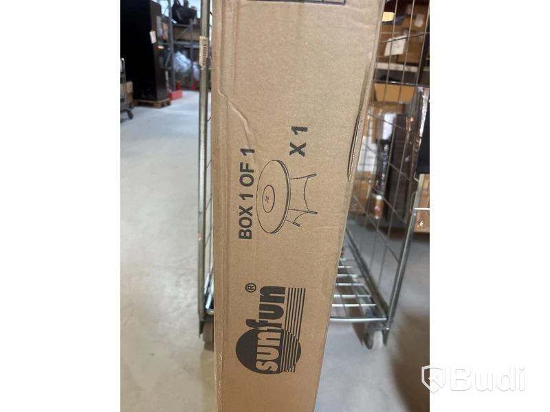 MATBORD SUNFUN VÄRMDÖ 180 CM GRÅ