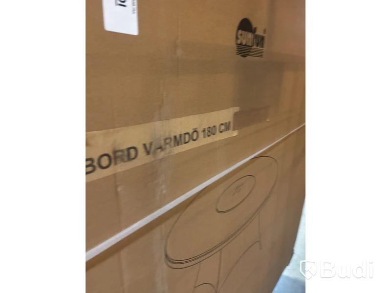MATBORD SUNFUN VÄRMDÖ 180 CM GRÅ