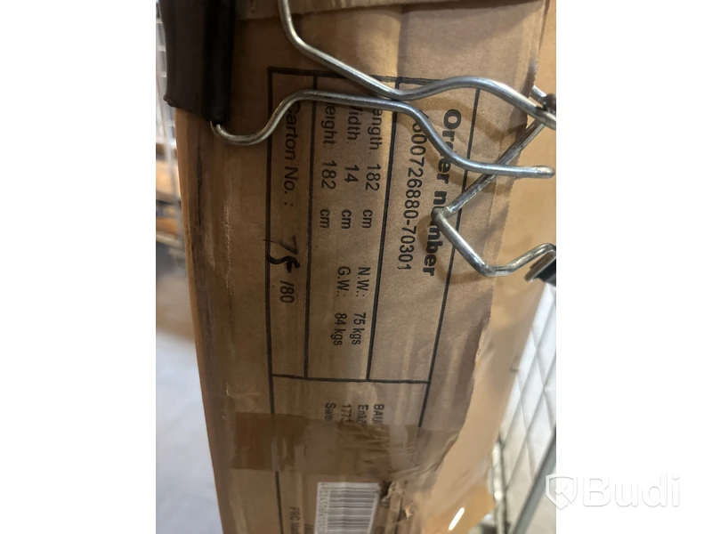 MATBORD SUNFUN VÄRMDÖ 180 CM GRÅ